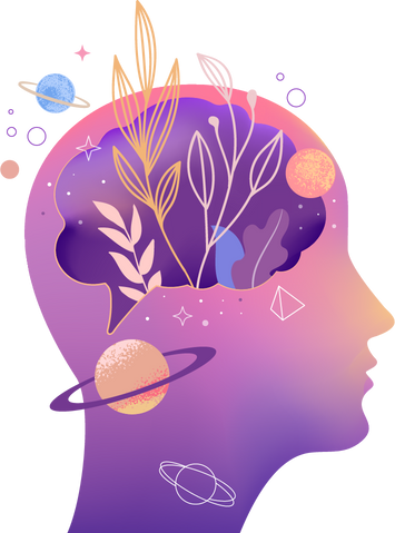 Psychedelic Dream Illustration